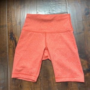 Lululemon Biker shorts - orange